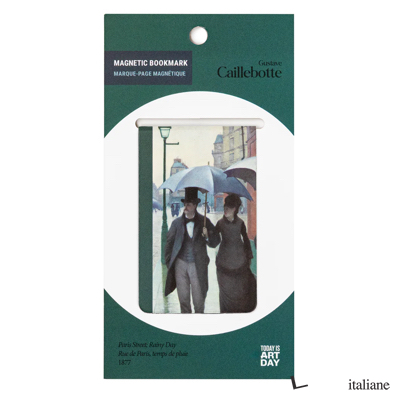 Classics - Gustave Caillebotte - Paris Street; Rainy Day - Magnetic Bookmark