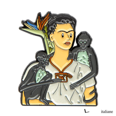 Magnet - Self-portrait with Monkey - Frida