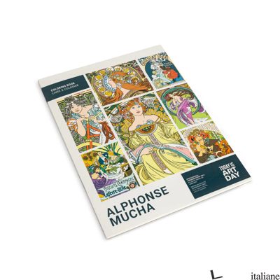 Alphonse Mucha - Coloring Book