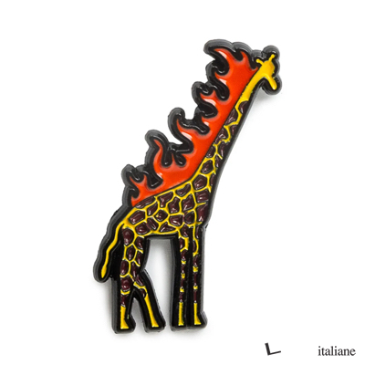 Pin - Burning Giraffe - Dali