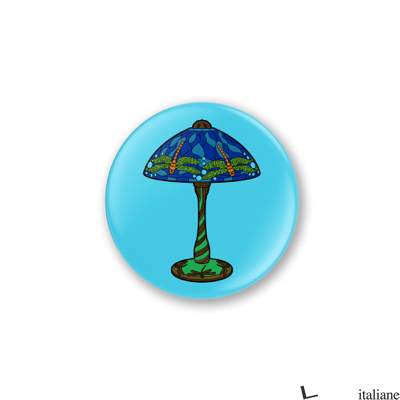 Button - Dragonfly Table Lamp - Tiffany