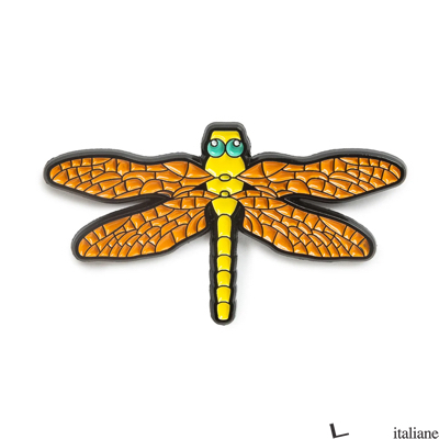 Pin - Orange Dragonfly - Tiffany