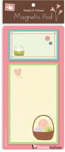 NEEDLE AND THREAD MAGNETIC PAD
