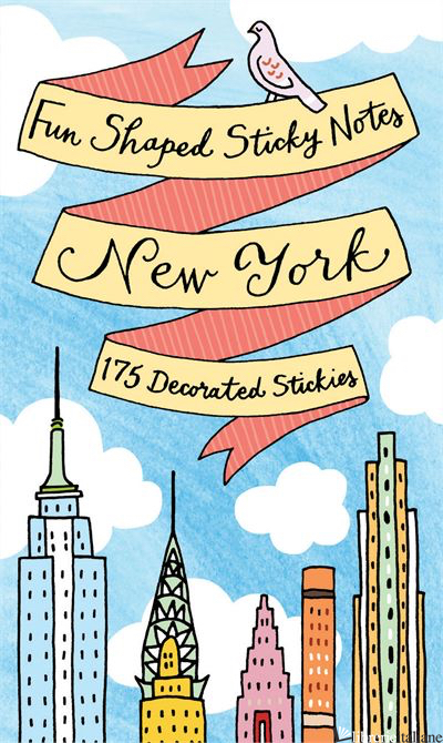 NEW YORK CITY SHAPED STICKY NOTES