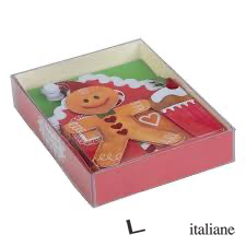 Gingerbread Tri Fold Notecards