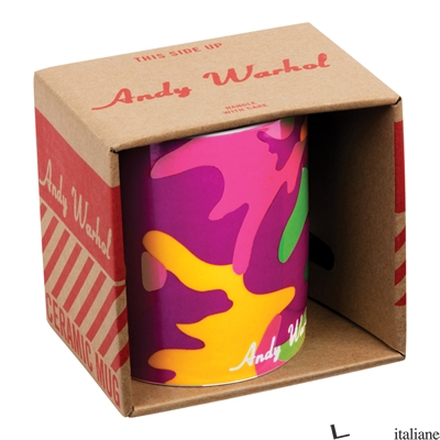 Andy Warhol Magenta Camouflage Boxed Mug