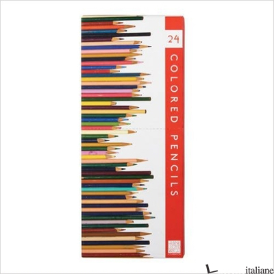 Frank Lloyd Wright Colored Pencils with Sharpener