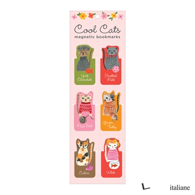 Cool Cats Magnetic Bookmarks