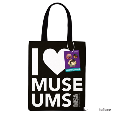 esaurito --------------I Heart Museums Tote