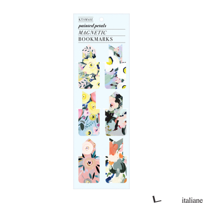 Painted Petals Magnetic Bookmark