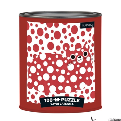 esaurito ---------Yayoi Catsama Artsy Cats 100 Piece Puzzle Tin