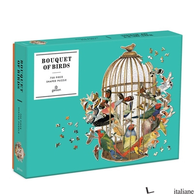 Bouquet of Birds 750 Piece Shaped Puzzle