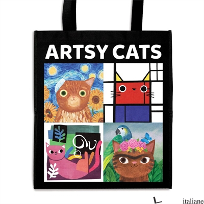 Artsy Cats Reusable Shopping Bag