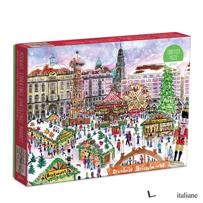Michael Storrings Christmas Market 1000 Piece Puzzle