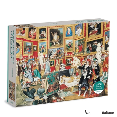 Tribuna Of The Uffizi Meowsterpiece Of Western Art