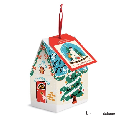 Snow Globe 130 Piece Puzzle Ornament