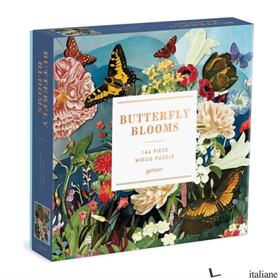 Butterfly Blooms 144 Piece Wood Puzzle