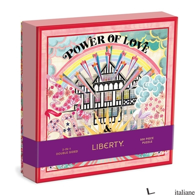 Liberty Power of Love 500 Piece Double Sided Puzzle with Shaped Pieces