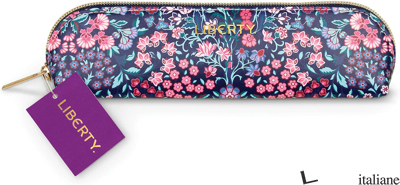 Liberty Tanjore Gardens Tile Navy Pencil Case