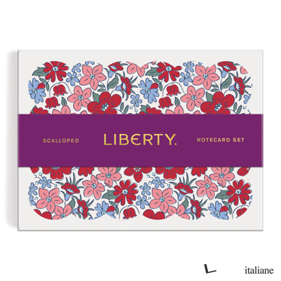 Liberty Scalloped Shaped Notecard Set