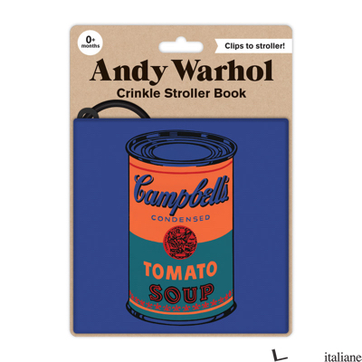 Andy Warhol Crinkle Fabric Stroller Book
