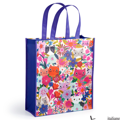 Blooming Cats Reusable Shopping Bag