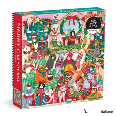 Merry Catmas! 500 Piece Family Puzzle