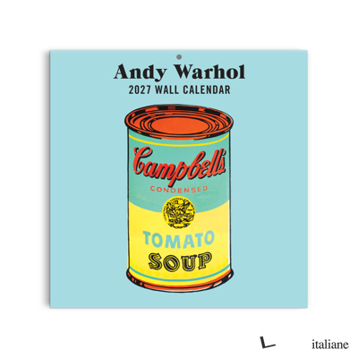 POSTICIPATO FALL 2026 --- Andy Warhol 12 x 12 Wall Calendar 2027