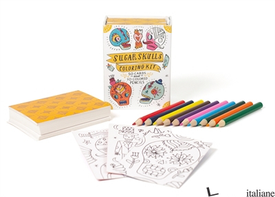 Sugar Skulls Coloring Kit