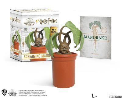 NON DISPONIBILE 9-24 ---- Harry Potter Screaming Mandrake