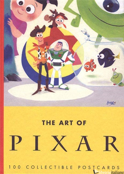 Disney/Pixar The Art of Pixar: 100 Collectible Postcards