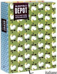 REPRODEPOT FOLK AND FLORA NOTECARD BOOK