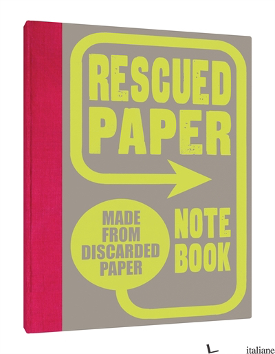 Rescued Paper Notebook, hardcover