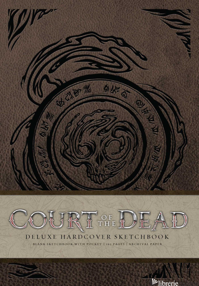 Court Of The Dead Hardcover Blank Sketchbook