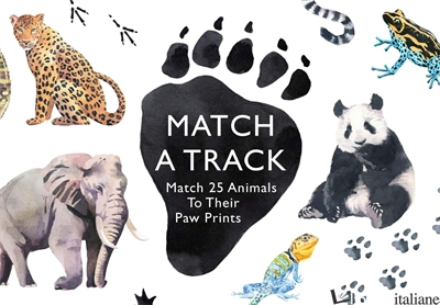 Match a Track: Match 25 Animals to Their Paw Prints