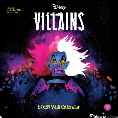 Disney Villains 2025 Wall Calendar
