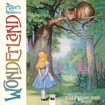 Alice's Adventures in Wonderland Wall Calendar 2026