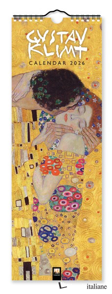 Gustav Klimt Slim Calendar 2026