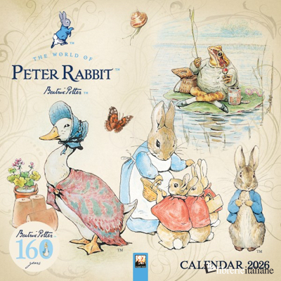 The World of Peter Rabbit Wall Calendar2026