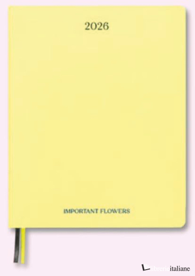 Important Flowers Planner 2027 Diary
