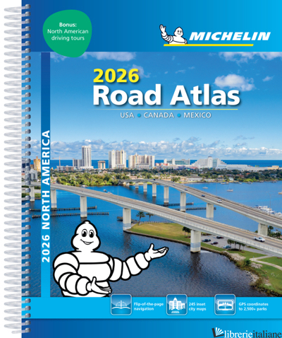 USA Canada Mexico - 2026 Road Atlas (A4-Spiral)