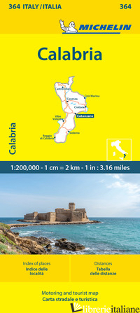 Calabria - Michelin Local Map 364