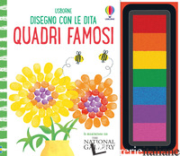 QUADRI FAMOSI. EDIZ. A COLORI. EDIZ. A SPIRALE. CON PANNELLO DI INCHIOSTRO