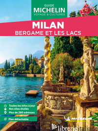 MILAN, BERGAME ET LES LACS. CON CARTA GEOGRAFICA RIPIEGATA