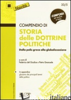 COMPENDIO DI STORIA DELLE DOTTRINE POLITICHE. DALLA POLIS GRECA ALLA GLOBALIZZAZ