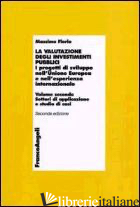 VALUTAZIONE DEGLI INVESTIMENTI PUBBLICI. I PROGETTI DI SVILUPPO NELL'UNIONE EURO