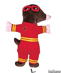 NOTTURNIO. PELUCHE. FOX BAFFI D'ACCIAIO. CON GIOCATTOLO MORBIDO