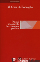 NUOVI LINEAMENTI DI ECONOMIA POLITICA