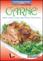 CARNE. AGNELLO, CAPRETTO, CONIGLIO, MAIALE, MANZO, VITELLO, POLLAME