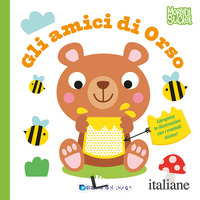AMICI DI ORSO. MORBIDI STICKER. EDIZ. A COLORI (GLI)